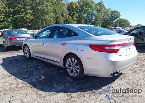 2012 Hyundai Azera из США, поврежденный, VIN KMHFG4JGXCA135070